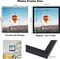 8x8 Picture Frame Set of 4 Black for Wall Hanging or Tabletop, Wall Mounting Horizontally or Vertically, 8 x 8 Square Wall Gallery Poster Photo Frame with Shatter Resistant Plexiglass, 4 Pack, Black